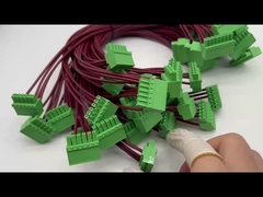 Круглые кольцевые терминальные провода с материалом для PVC-жакет