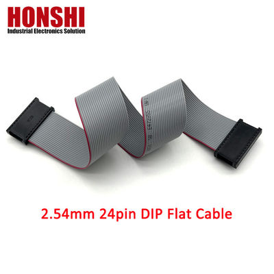 IDC Мужской соединитель 6 8 10 12 14 16 18 26 40 Pin 2.54mm Pitch Dip Flat Ribbon Cable
