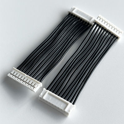 Black Wire Harness Assembly JST PH 2.0 10 Pin Мужской женский разъединитель