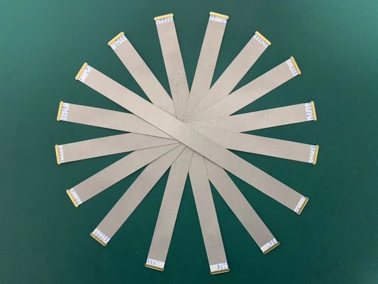 Изоляционный материал ПЭТ 0,5 мм Плоский кабель FFC UL20624 80c 60v 20 Pin FPC ленточный кабель