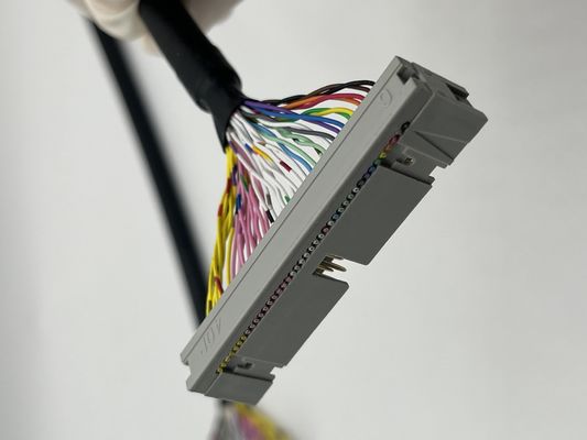 UL20276 Сертифицированный 40P Shielded Ribbon Cable PLC соединение IDC к коробке заголовка плоский кабель