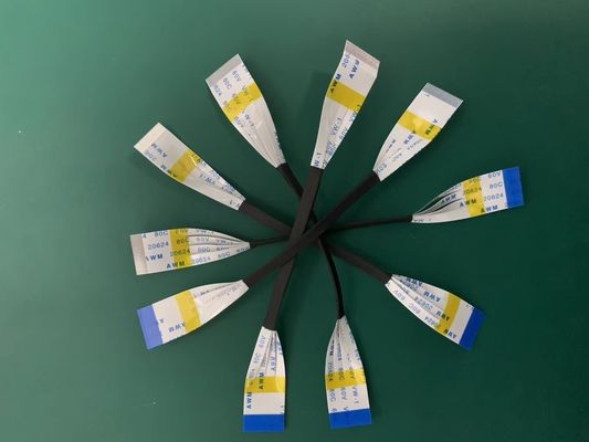 Настройка FFC Flat Ribbon Cable UL20624 80c 60v 40 Pin FPC для автомобилей