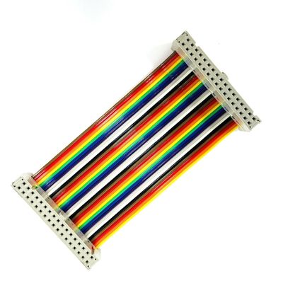 D Под 9 штифтов плоский электрический кабель 28AWG прямой серийный RS232 ленточный кабель