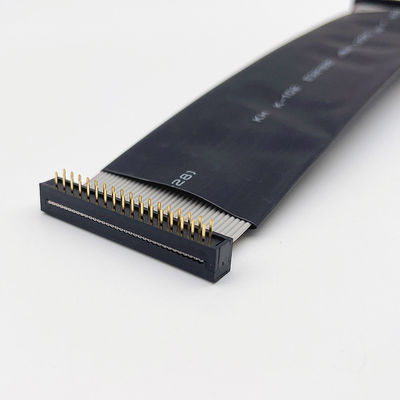 D Под 9 штифтов плоский электрический кабель 28AWG прямой серийный RS232 ленточный кабель