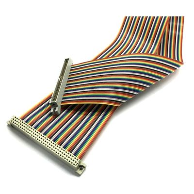 2.54mm 40 Pin IDC Flat Ribbon Cable стандарт UL2651 для автомобильной промышленности