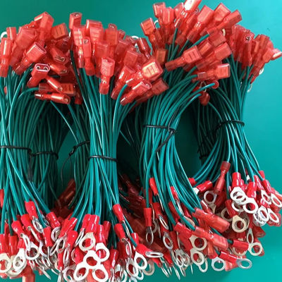 Круглые кольцевые терминальные провода с материалом для PVC-жакет