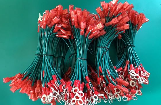 Круглые кольцевые терминальные провода с материалом для PVC-жакет