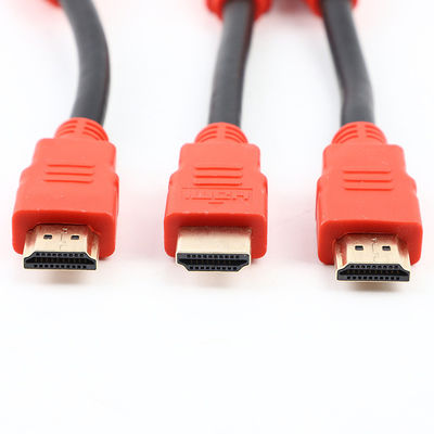Золотопокрытый кабель 4K HDTVI 1.4 2.0 кабель 30AWG для ПК-телевизора