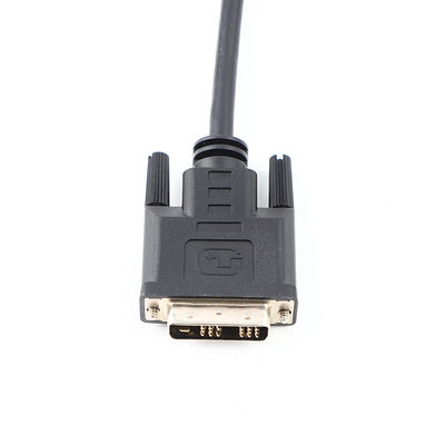 DVI 18 1 Мужчина-мужчина HD сформированная кабельная сборка OD6.0 для HDTV UL20276 30Awg