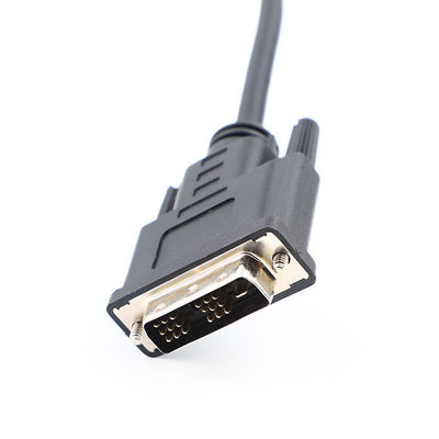DVI 18 1 Мужчина-мужчина HD сформированная кабельная сборка OD6.0 для HDTV UL20276 30Awg