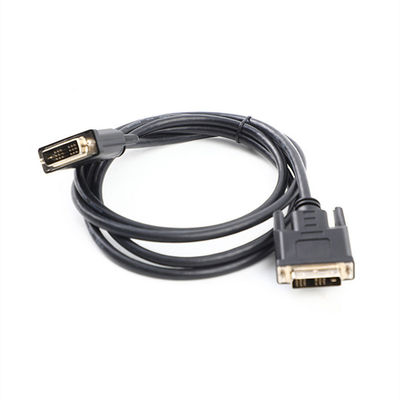 DVI 18 1 Мужчина-мужчина HD сформированная кабельная сборка OD6.0 для HDTV UL20276 30Awg