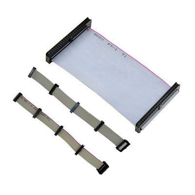 2.0 мм Плоская ленточная кабельная сборка IDC TO IDC 20Pin Socket с UL2651 28awg