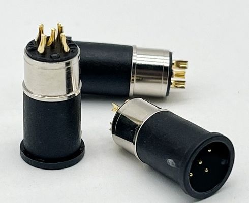 M12 5 штифтов женский и мужской панель монтаж многошпильных круговых кабельных разъемов водонепроницаемый