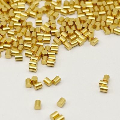 Специально изготовленные штифты диаметром 1,8 мм, позолоченные латунные штифты мужского пола