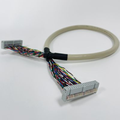UL20706 IDC Круглый кабель 34pin 40pin Pitch 2.54mm IDC соединитель для электронных устройств