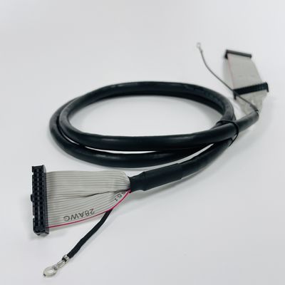 UL20706 IDC Круглый кабель 34pin 40pin Pitch 2.54mm IDC соединитель для электронных устройств