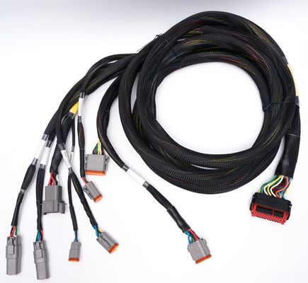 Автомобильная проводка на заказ 24 штифта для 24 - 32AWG проволочных соединений
