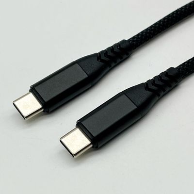 1м Черный USB-кабель с формованной конфигурацией UL2725 28Awg для быстрой синхронизации данных и зарядки