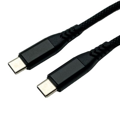 Черный UL2725 USB кабель типа C USB 2.0 мужской разъем с позолоченным
