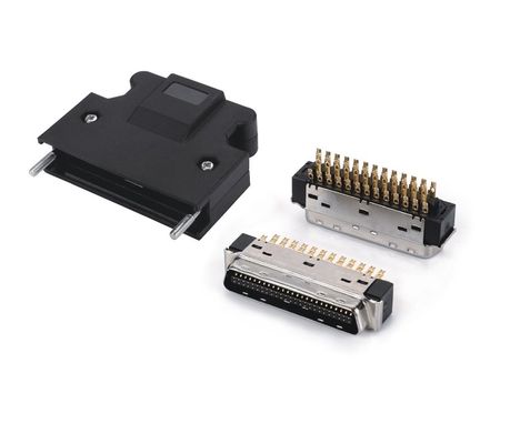 SCSI соединитель 14 20 26 36 50pin Solder Male SCSI соединитель с винтами