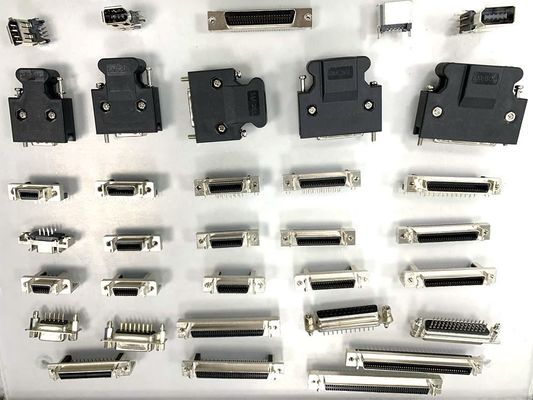 SCSI соединитель 14 20 26 36 50pin Solder Male SCSI соединитель с винтами
