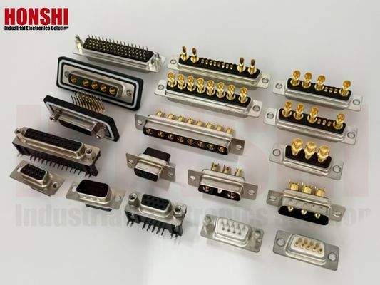 3V3 30A подсоединитель мужского типа D с контактным материалом, покрытым бронзовым золотом