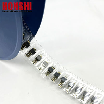 2.54 мм высокий ток Pogo Pin Connector женский 2x7P позолоченный H2.5 SMT тип для печатных плат