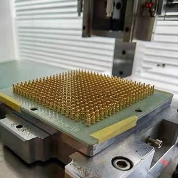 Спринг-форс Pogo Pin Connector с рабочей высотой 4,9 мм Dip Type Pogo Pin