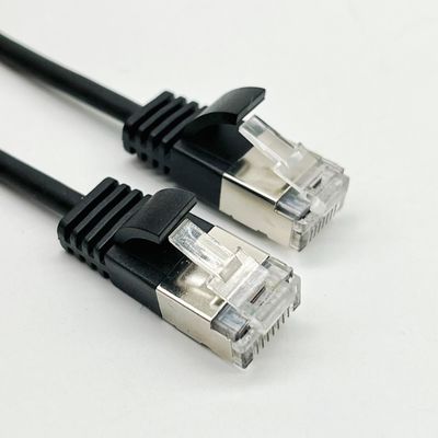 0.5м - 20м Черный RJ45 Ethernet кабель Круглый Cat7 Patch кабель