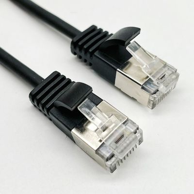 0.5м - 20м Черный RJ45 Ethernet кабель Круглый Cat7 Patch кабель