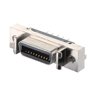 HPCN Wire To Board Connector MDR SCSI Pitch 1.27mm 14 Pin Мужской женский соединитель