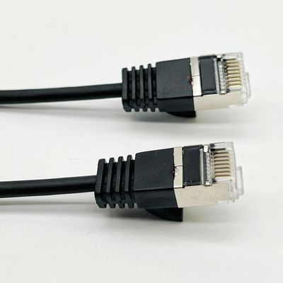Специальный черный кабель RJ45 Cat7 Ethernet Patch Cable 8P8C соединительный кабель
