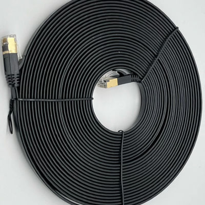 Специальный черный кабель RJ45 Cat7 Ethernet Patch Cable 8P8C соединительный кабель