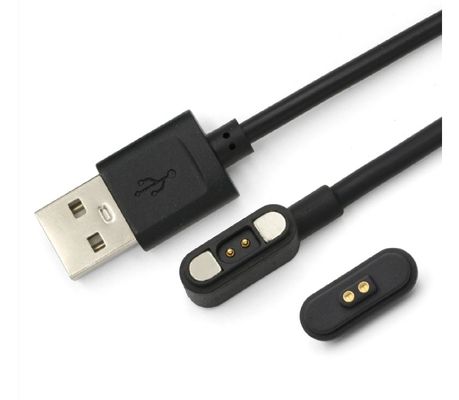 Высокий ток 3.0a зарядный кабель USB 2 пин Круговой зарядный адаптер магнитный пин Pogo