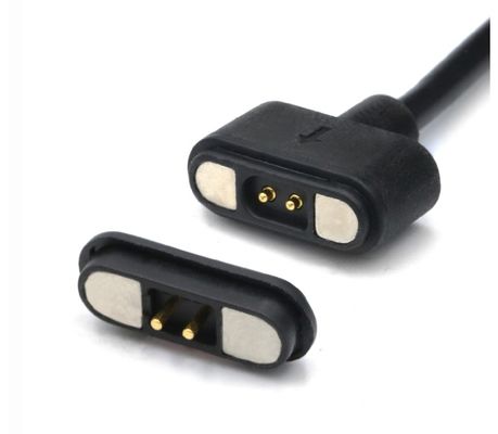 Высокий ток 3.0a зарядный кабель USB 2 пин Круговой зарядный адаптер магнитный пин Pogo