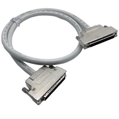 Специальный серый SCSI соединительный кабель 68 пин 100 пин мужской кабель Ul20276 28awg кабель