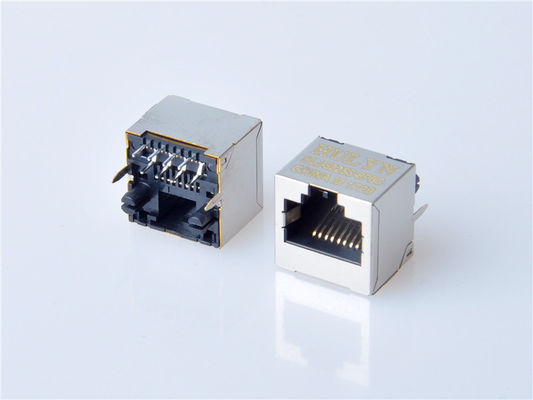8p8c RJ45 Jack Connector PCB Mount For Network Socket Интернет модульный медный сплав