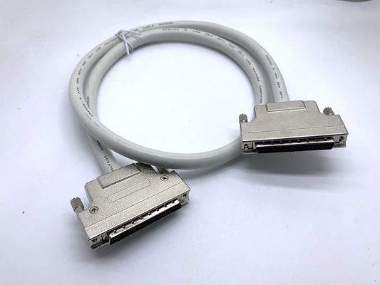 Специальный серый SCSI соединительный кабель 68 пин 100 пин мужской кабель Ul20276 28awg кабель
