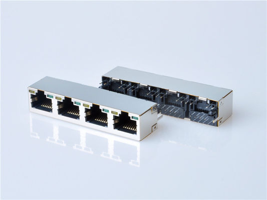 8p8c RJ45 Jack Connector PCB Mount For Network Socket Интернет модульный медный сплав