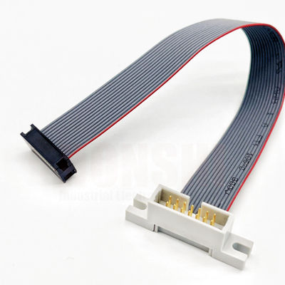 IDC Flat Cable Assembly UL2651 28AWG с консервированным проводником медного провода