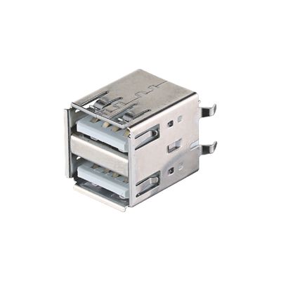 USB 2.0 / 3.0 Джек типа А мужской разъемный разъем Молот / фосфор Бронзовый контактный материал