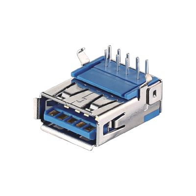 USB 2.0 / 3.0 Джек типа А мужской разъемный разъем Молот / фосфор Бронзовый контактный материал