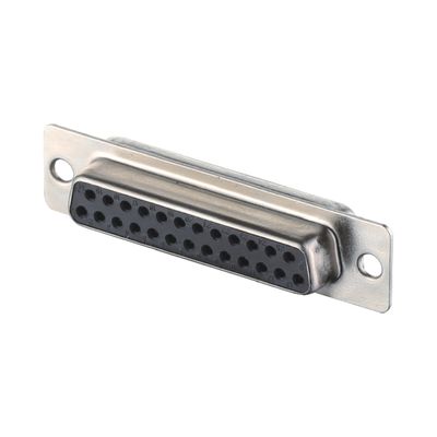 2 - 64 штиф Power D Sub Male Connector 3W3 Черный / Синий Type Solder Dip Brass