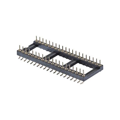 Обработанная женская головка 2.54 мм H7.0 мм Длина 10.0 мм Прямой 1-40pin PCB соединитель