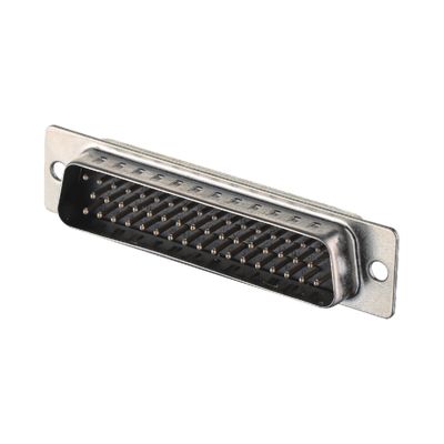 2 - 64 штиф Power D Sub Male Connector 3W3 Черный / Синий Type Solder Dip Brass