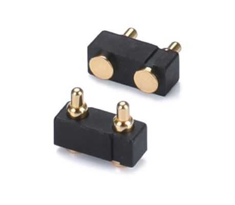 3.0mm 2pin Мужской Погопин Однорядной Правый Угол Погружение Пого Pin водонепроницаемый соединитель