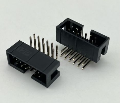 Правоугольный коробка заголовка соединитель DIP PCB DC3 12 штифтов заголовки 2,54 мм угол