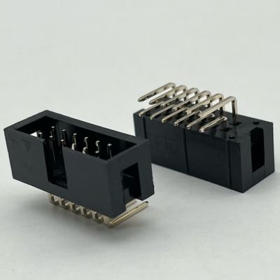 Правоугольный коробка заголовка соединитель DIP PCB DC3 12 штифтов заголовки 2,54 мм угол