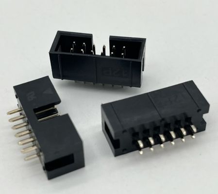 2.54мм прямой коробка заголовок соединитель 12 пин IDC коробка заголовок 2x6p