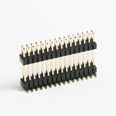 2 - 80 штифтов соединитель от панели к панели Smt Pcb Dual Plastic Male Header Connector 2,54 мм